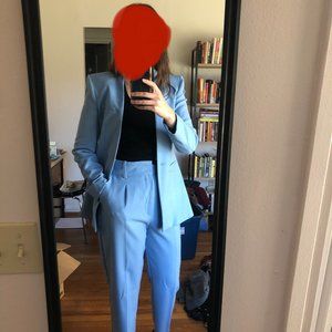 NWT Zara Powder Blue Blazer (Matching Pants Available)